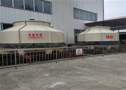 四川绵阳盐亭GL-200T冷却塔安装现场