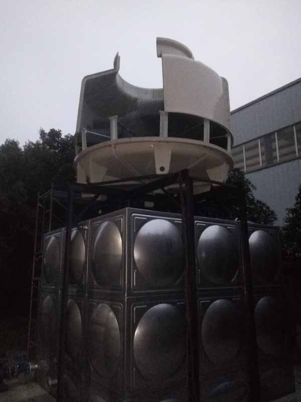 成都龙泉100T冷却塔工程案例